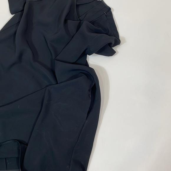 Everlane Dress Size 6 Japanese GoWeave A-line Black Dress Relaxed Fit EUC - Picture 11 of 11
